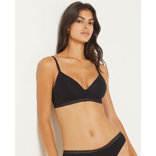 Soutien-gorge sans armatures coques fines en coton - Happily - 95B - Etam - Modalova