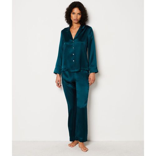 Pantalon de pyjama en soie - Pearly - XS - Etam - Modalova