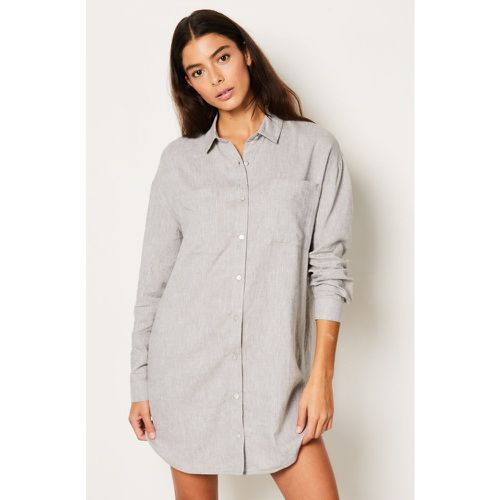 Chemise de nuit en lin - Isame - XS - Etam - Modalova