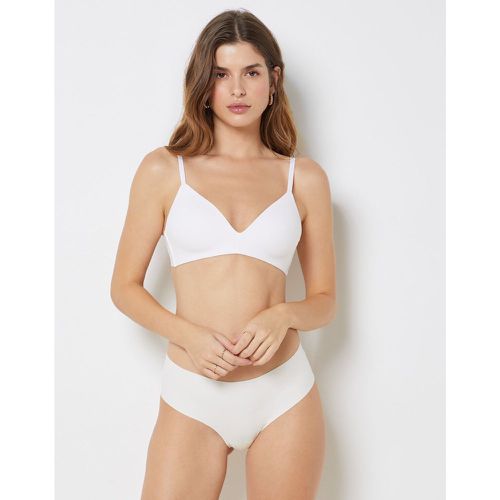 Soutien-gorge coques fines sans armatures en microfibre - Pure Fit® - 80B - Etam - Modalova