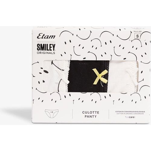 Lot de 3 culottes smiley®originals - Jackie Smiley - XS - Etam - Modalova