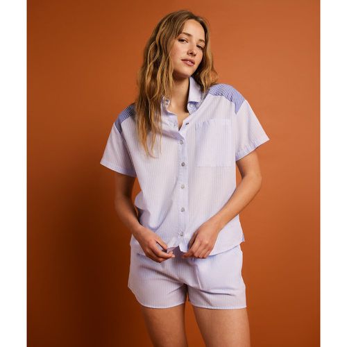 Chemise de pyjama rayée en coton - Barbara - XS - - Etam - Modalova