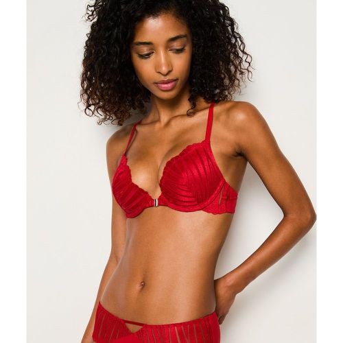 Soutien-gorge n.2 - le push-up plongeant détails bijoux - Exquise - 85B - Etam - Modalova