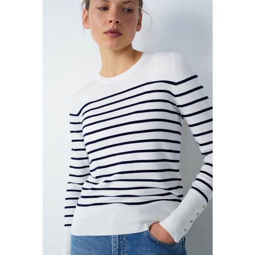 Pull marinière col rond - Criss Rond - XS - Etam - Modalova