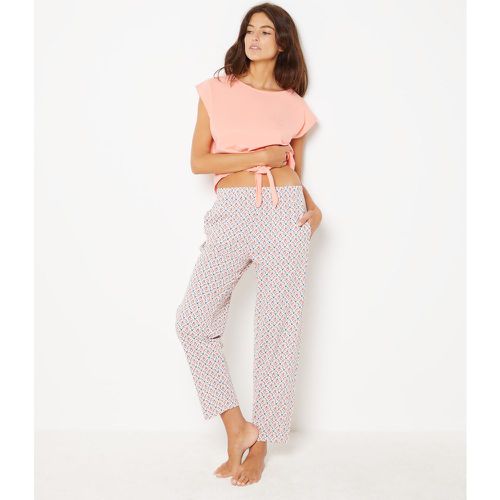 Pantalon de pyjama imprimé 7/8ème - Odylle - XL - Etam - Modalova