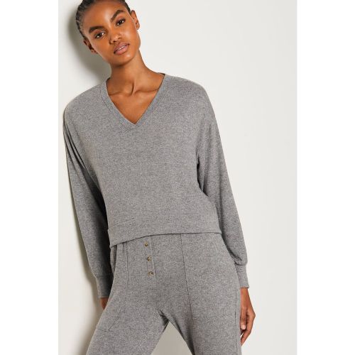 Sweat de pyjama col v - Lulaby - XS - Etam - Modalova