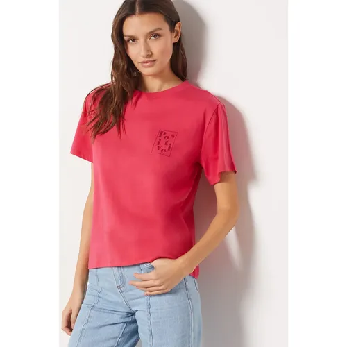 T-shirt 'positive' en coton - Riviera - XS - - Etam - Modalova