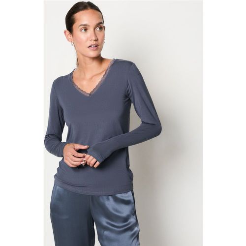 T-shirt manches longues maille thermique - Warm Me Up - XS - Etam - Modalova