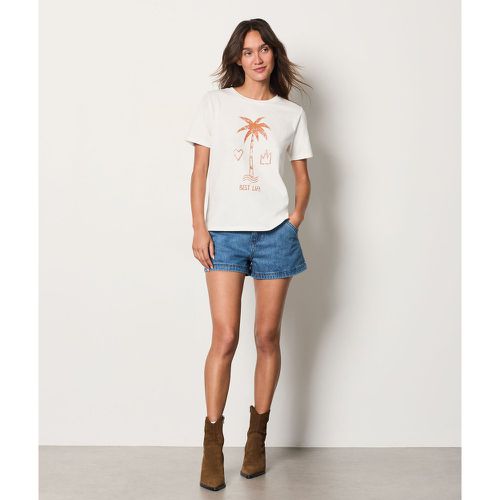 T-shirt imprimé 'best life' en coton - Fawengo - XS - Etam - Modalova