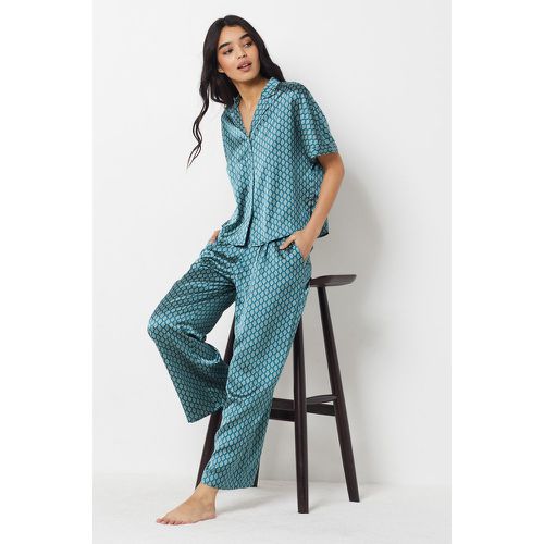 Chemise de pyjama imprimée en satin - Vinia - M - - Etam - Modalova