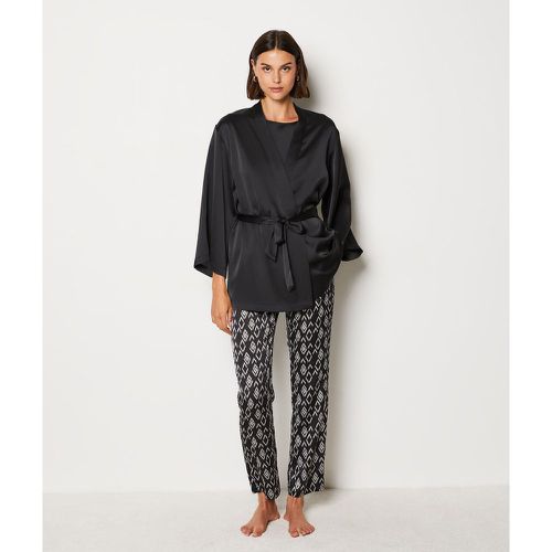 Ensemble pyjama 3 pièces satiné - Sety - XS - Etam - Modalova