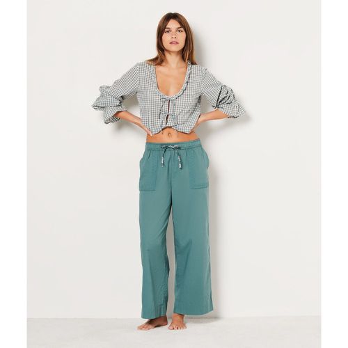 Pantalon de pyjama avec broderies 7/8ème - Willy - XS - Etam - Modalova