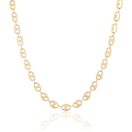 Collier William PlaquÃ© Or Jaune - Histoire d'Or - Modalova