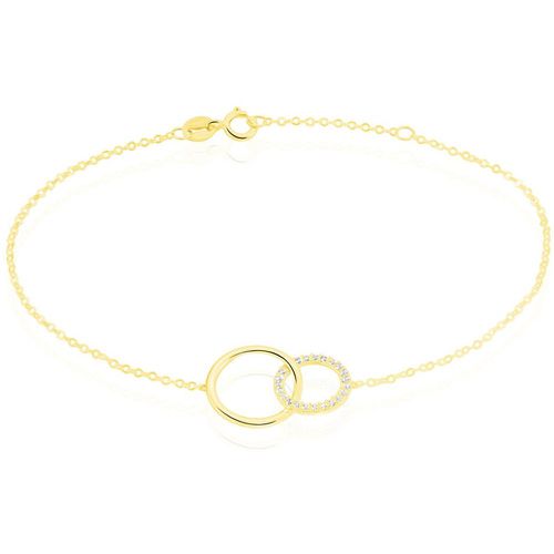 Bracelet Or Jaune Nesrine Oxydes - Histoire d'Or - Modalova