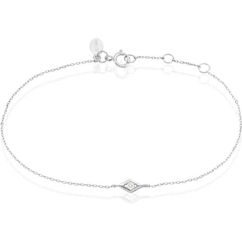 Bracelet Eirena Or Blanc Diamant - Histoire d'Or - Modalova