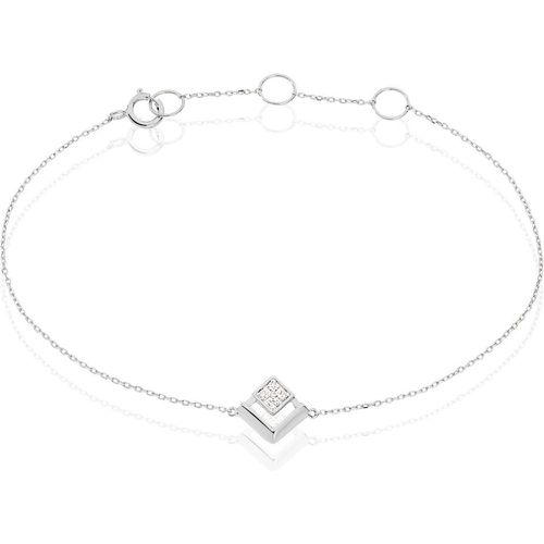 Bracelet Liana Or Blanc Diamant - Histoire d'Or - Modalova