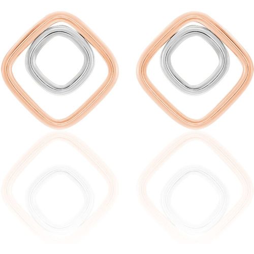Boucles D'oreilles Pendantes Artahe Carree Or - Histoire d'Or - Modalova