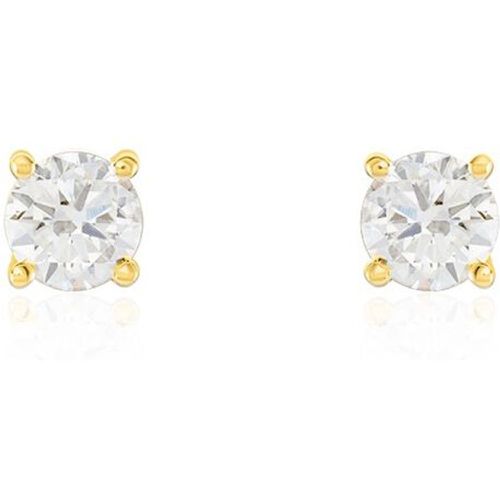 Boucles D'oreilles Puces Or Aphrodite Diamants - Histoire d'Or - Modalova