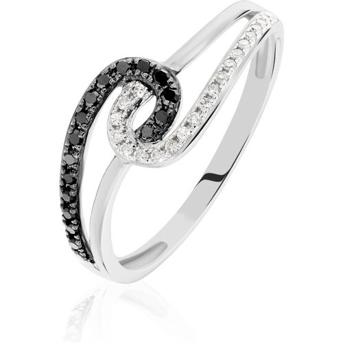 Bague Loriana Or Blanc Diamant - Histoire d'Or - Modalova