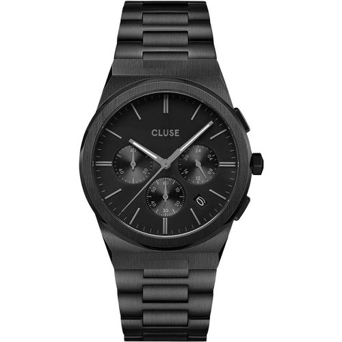 Montre Cluse Vigoureux Chrono Noir - cluse - Modalova