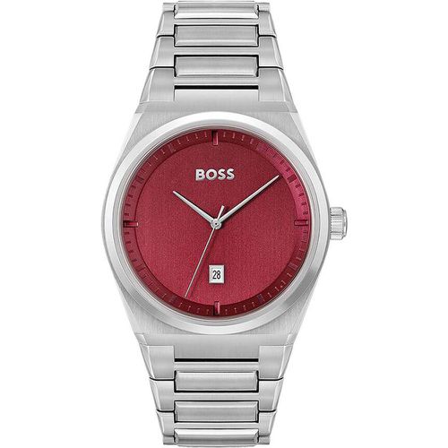 Montre Boss Steer Rouge - Boss - Modalova