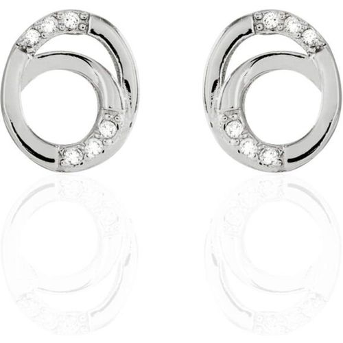 Boucles D'oreilles Puces Annea Argent Oxyde De Zirconium - Histoire d'Or - Modalova