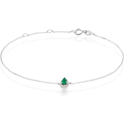 Bracelet Juliettina Or Emeraude Et Diamant - Histoire d'Or - Modalova
