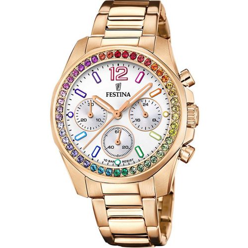 Montre Boyfriend Collection Blanc - Festina - Modalova
