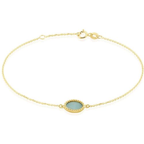 Bracelet Pernia Or Jaune Amazonite - Histoire d'Or - Modalova