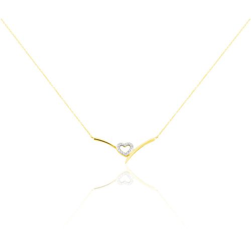 Collier Ilsabe Or Jaune Diamant - Histoire d'Or - Modalova