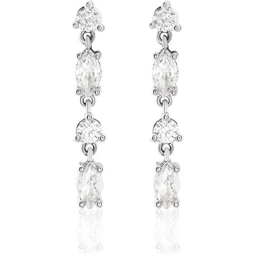 Boucles D'oreilles Pendantes Shiny Nights Argent Oxyde Zirconium - Histoire d'Or - Modalova