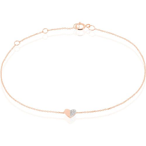 Bracelet Emilia Or Rose Diamant - Histoire d'Or - Modalova