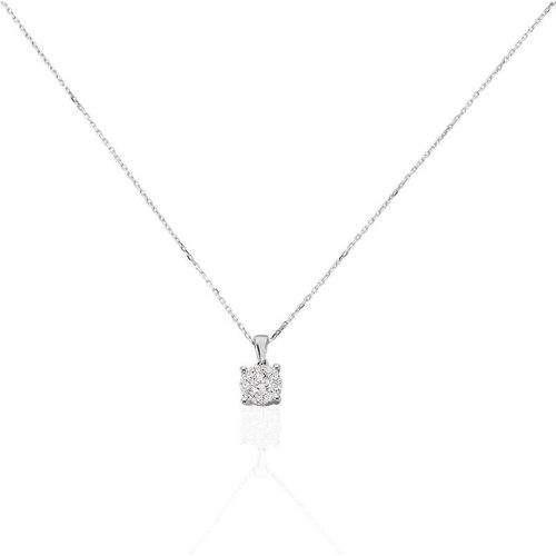 Collier Artemis Or Blanc Diamant - Histoire d'Or - Modalova