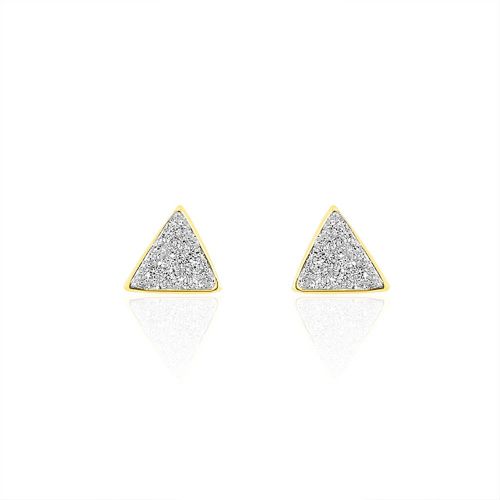 Boucles D'oreilles Puces Yora Or - Histoire d'Or - Modalova