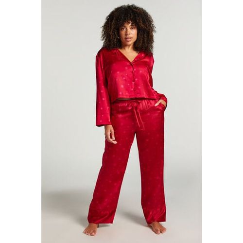 Hunkemöller Pantalon Satin Rouge - Hunkemöller - Modalova