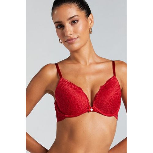 Soutien-gorge à armatures préformé push-up Marine - Hunkemöller - Modalova