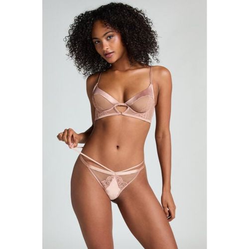Hunkemöller String Nisha Beige - Hunkemöller - Modalova