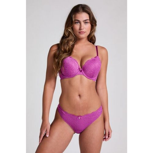 Hunkemöller String Marine Violet - Hunkemöller - Modalova