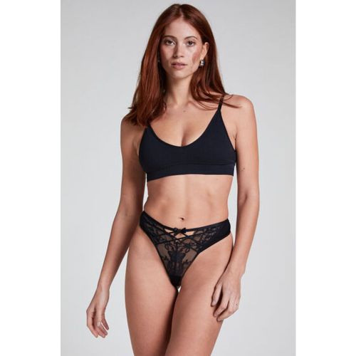 Hunkemöller String Alora Noir - Hunkemöller - Modalova