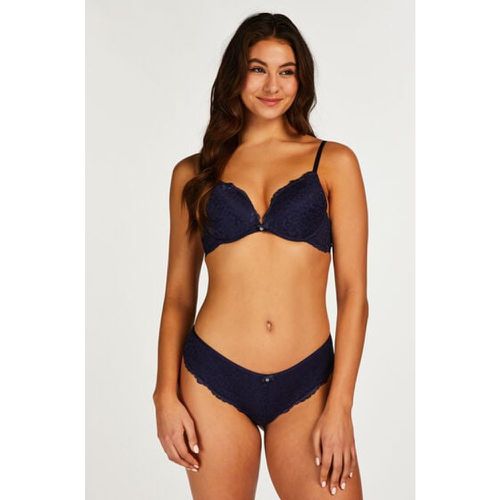 Slip brésilien Marine - Hunkemöller - Modalova