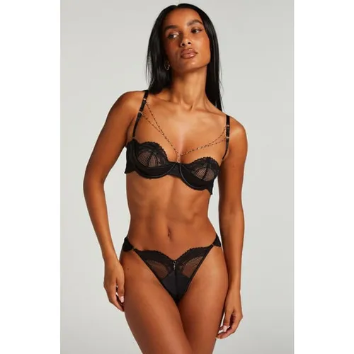 Hunkemöller String Belladonna Noir - Hunkemöller - Modalova