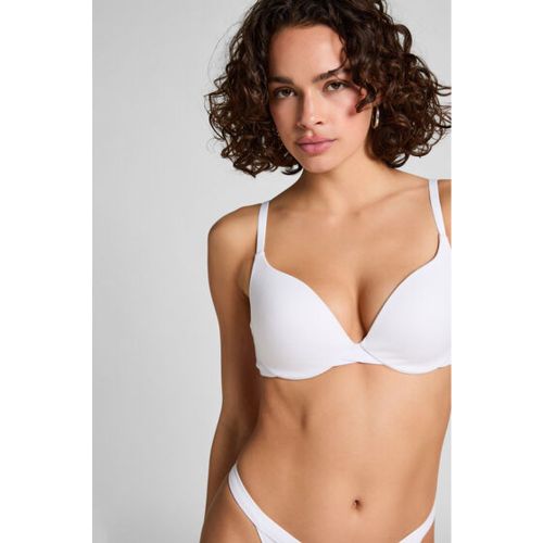 Soutien-gorge à armatures rembourré push-up en coton - Hunkemöller - Modalova