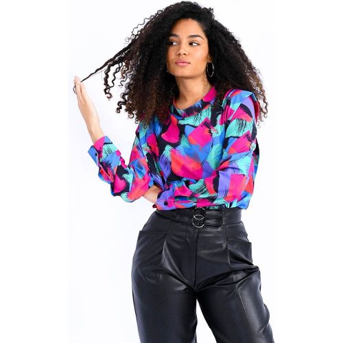 Blouse à motif graphique - LILI SIDONIO - Modalova
