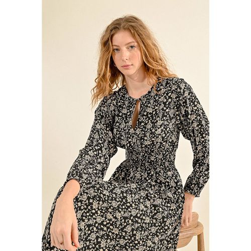 Robe longue en viscose imprimé - MOLLY BRACKEN - Modalova