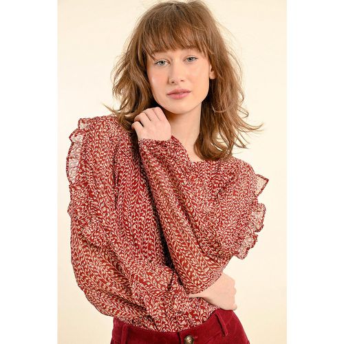 Blouse en voile imprimé - MOLLY BRACKEN - Modalova