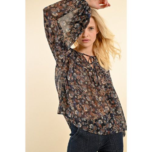 Blouse en voile imprimée - MOLLY BRACKEN - Modalova