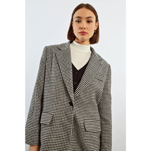 Blazer pied de poule - LILI SIDONIO - Modalova