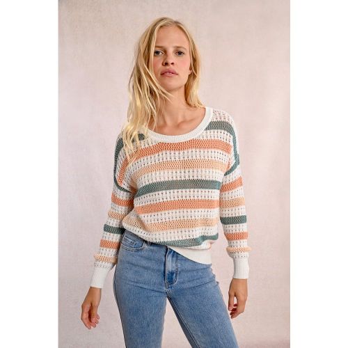 Pull en maille ajourée - MOLLY BRACKEN - Modalova