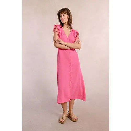 Robe mi-longue fluide - MOLLY BRACKEN - Modalova