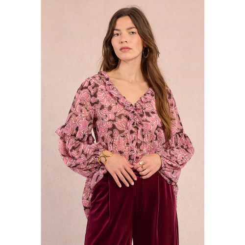 Blouse en voile imprimé - MOLLY BRACKEN - Modalova